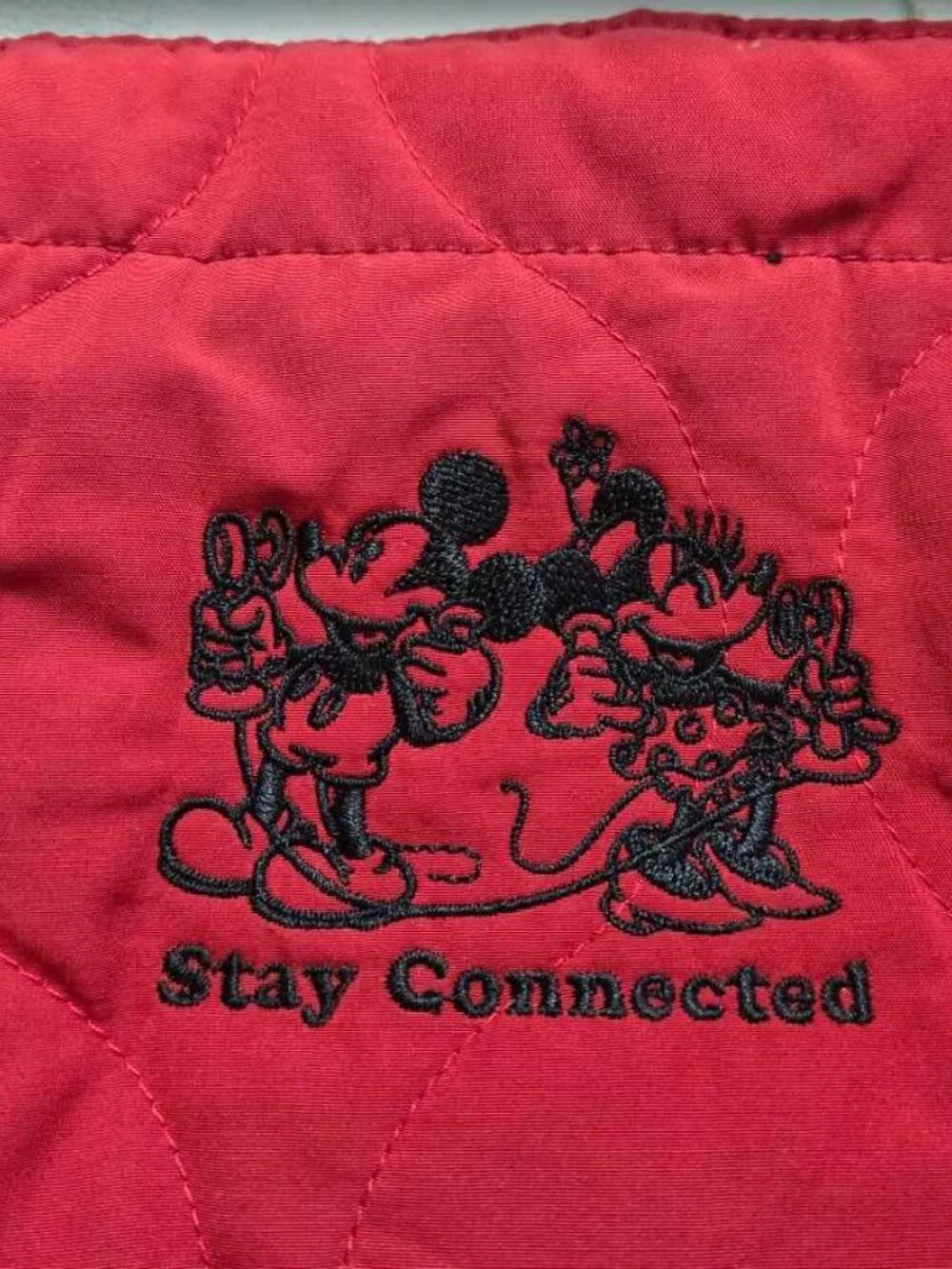New Levi's x Disney Mickey Mouse & Friends quilted reversible tote bag